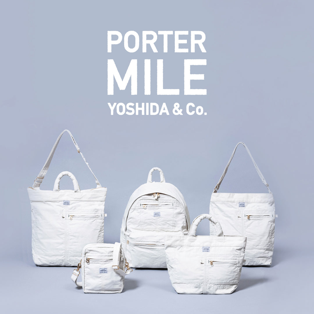 PORTER / MILE 2WAY TOTE BAG ホワイト Mile 2Way Tote Bag (S) - White – Trading Post Gallery by Dr