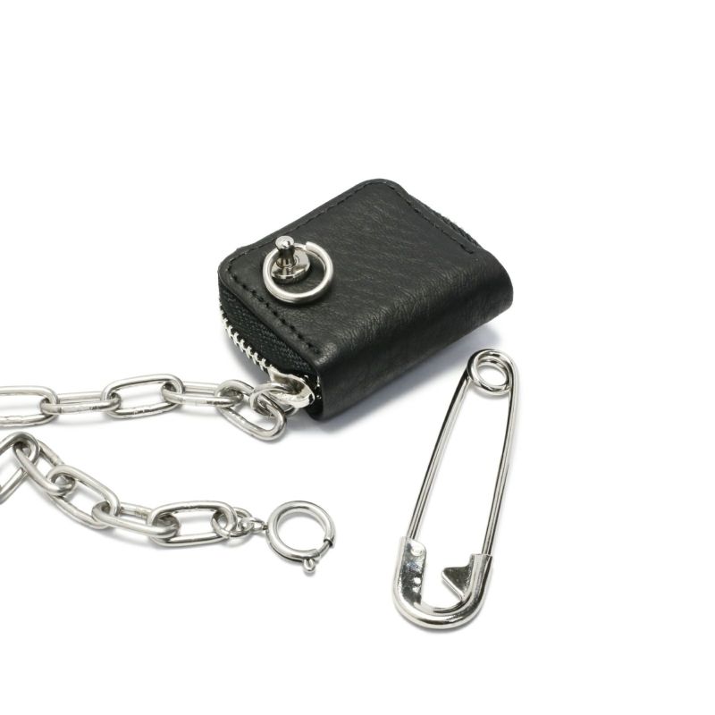 JAM HOME MADE World's Smallest Leather Wallet with Chain