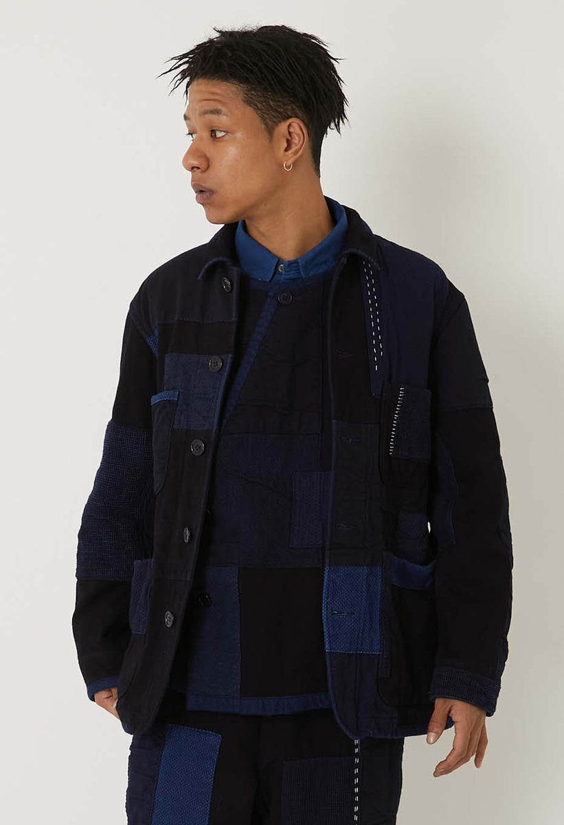 BLUE BLUE JAPAN HONNAI SASIKO NENRIN COVERALLS – cotwohk