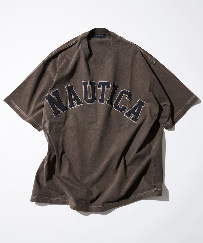 NAUTICA ( JAPAN ) Pigment Dyed Arch Logo S/S Tee – cotwohk