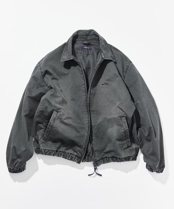 NAUTICA ( JAPAN ) Garment-Dyed Chino Twill Zip-Up Jacket – cotwohk