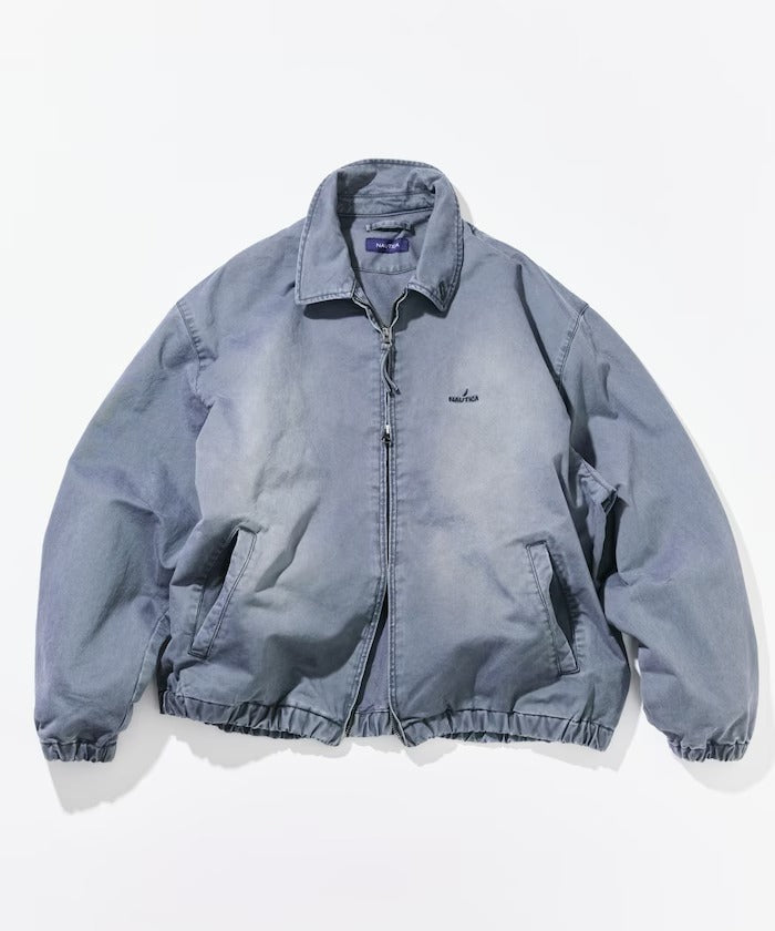 NAUTICA ( JAPAN ) Garment-Dyed Chino Twill Zip-Up Jacket – cotwohk