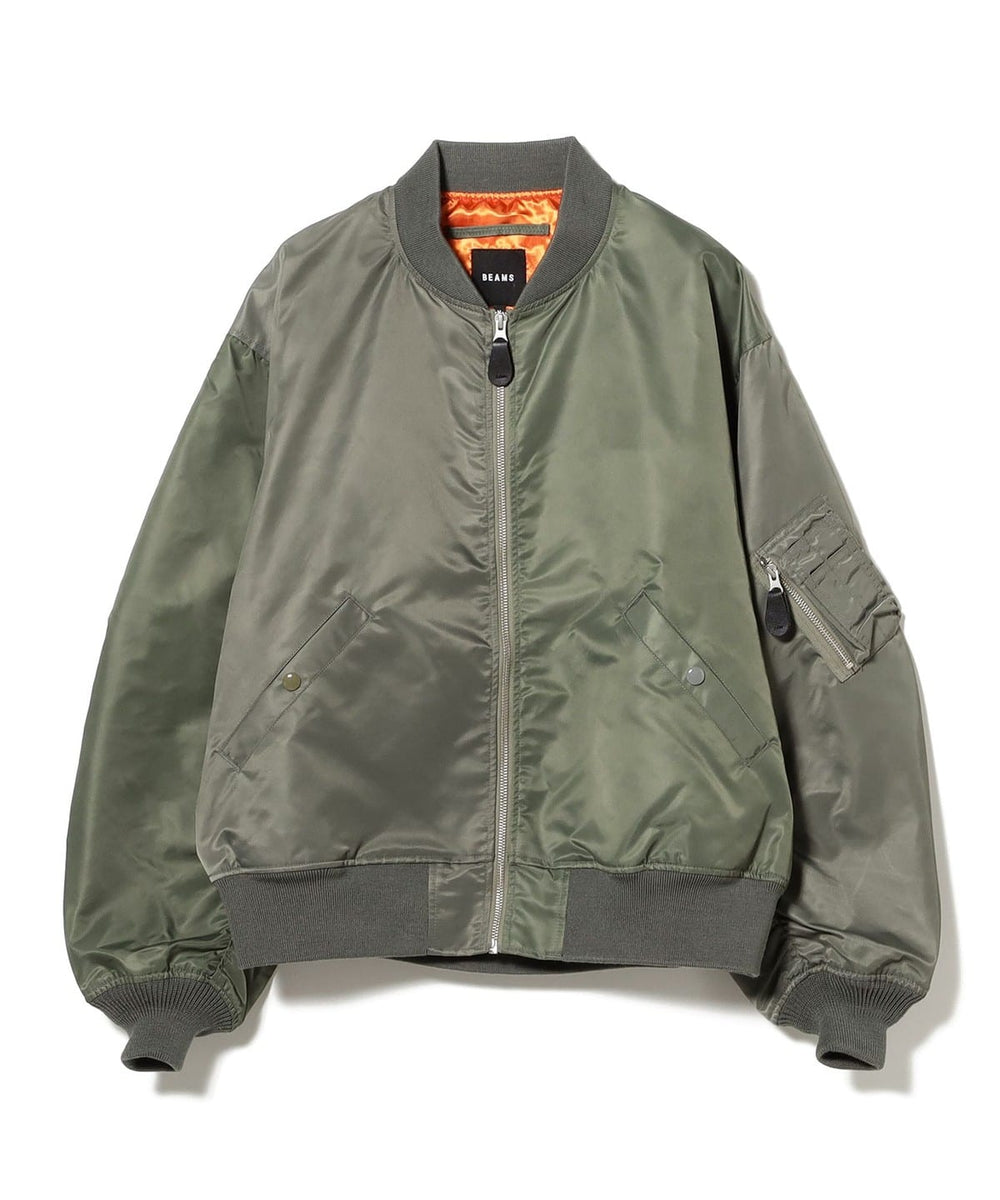 BEAMS Crazy MA-1 Jacket – cotwohk