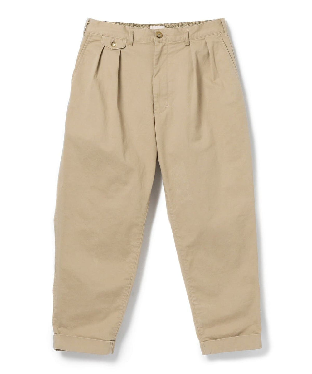 BEAMS JAPAN 2 Pleats Chino Pants