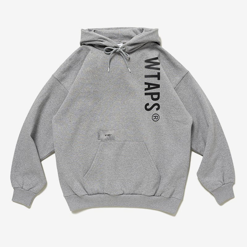 WTAPS® Logo-Print Cotton-Fleece Hoodie for Men