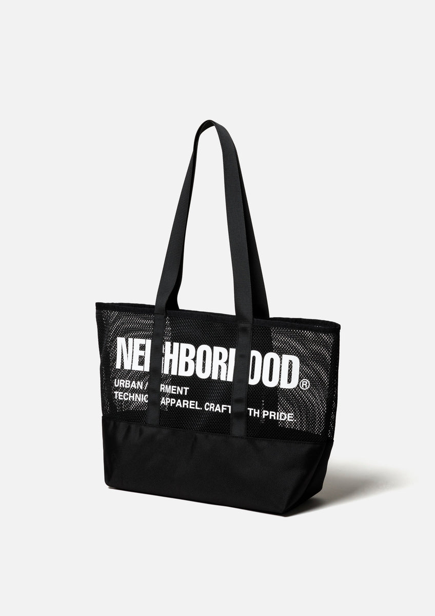 バッグ NEIGHBORHOOD 26SS MESH TOTE BAG NEIGHBORHOOD 26S/S MESH TOTE BAG [ 261FJNH-CG01 ] – cotwohk