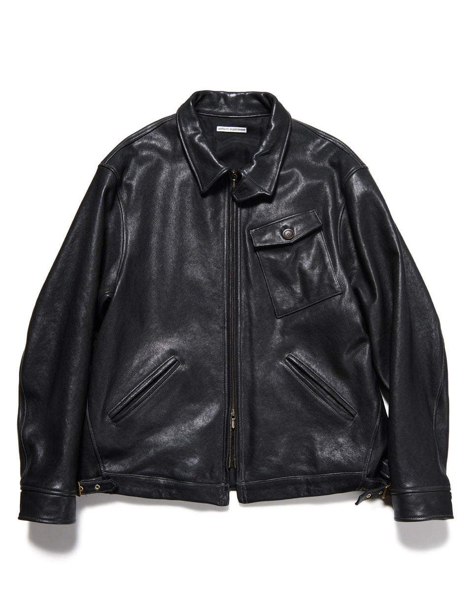 uniform experiment 25S/S LEATHER BLOUSON [ UE-250004 ] – cotwohk