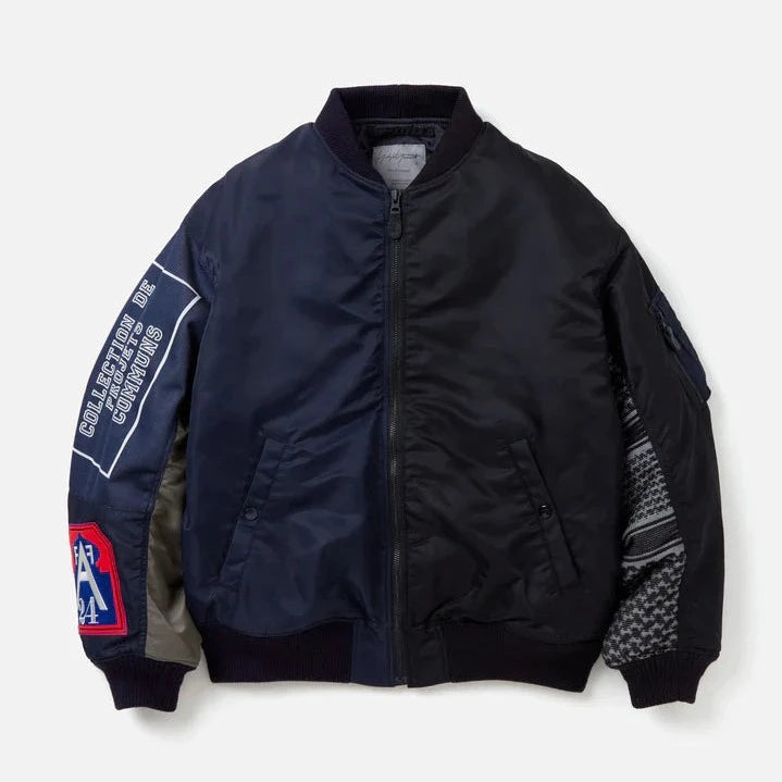 NEIGHBORHOOD x YOHJI YAMAMOTO . MA-1 JACKET [ 232SPYYN NEIGHBORHOOD x YOHJI YAMAMOTO . MA-1 JACKET [ 232SPYYN