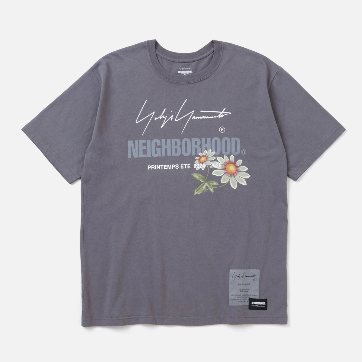 NEIGHBORHOOD x YOHJI YAMAMOTO . TEE SS-1 [ 242PCYYN-ST01S ] – cotwohk