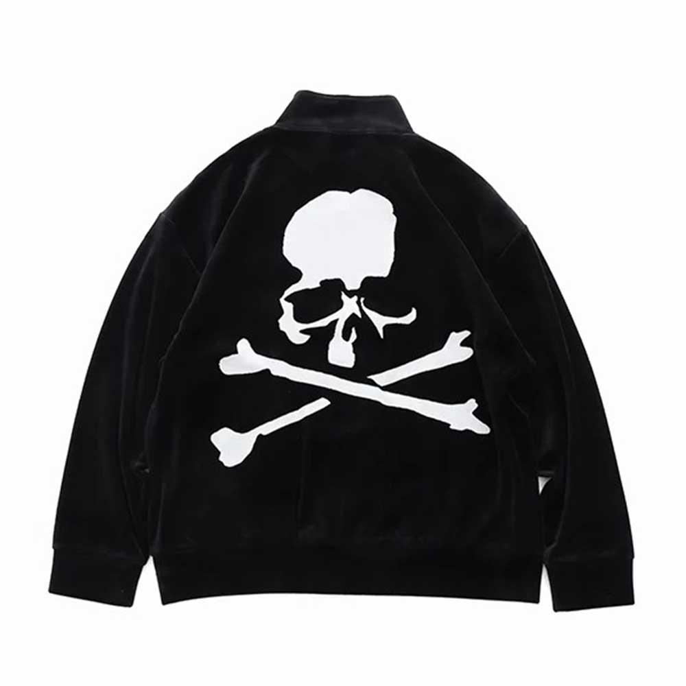 MASTERMIND WORLD 25A/W VELOUR TRACK JACKET [ MW25S15-BL028