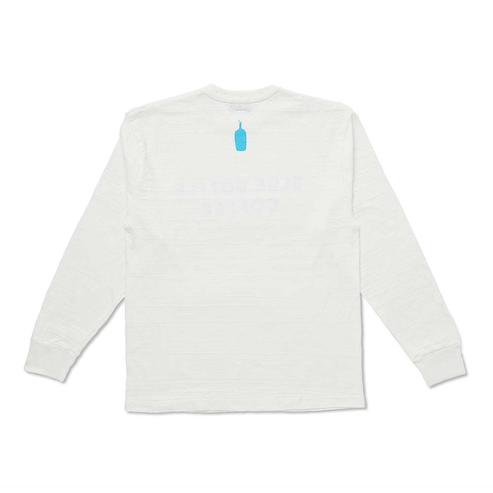 出品１７日まで‼️希少‼️humanmade Bluebottlecoffee 長袖 HUMAN MADE x BLUE BOTTLE COFFEE LONG SLEEVE T-SHIRT – cotwohk