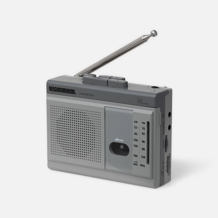 ポータブルプレーヤー NEIGHBORHOOD MINI BOOMBOX Restock ] NEIGHBORHOOD 25S/S MINI BOOMBOX – cotwohk