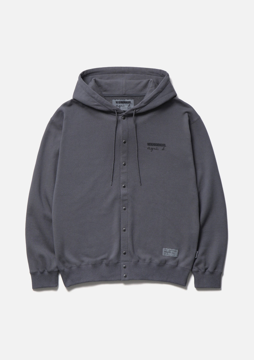 NEIGHBORHOOD x AGNES B. . SWEAT SNAP HOODIE LS – cotwohk
