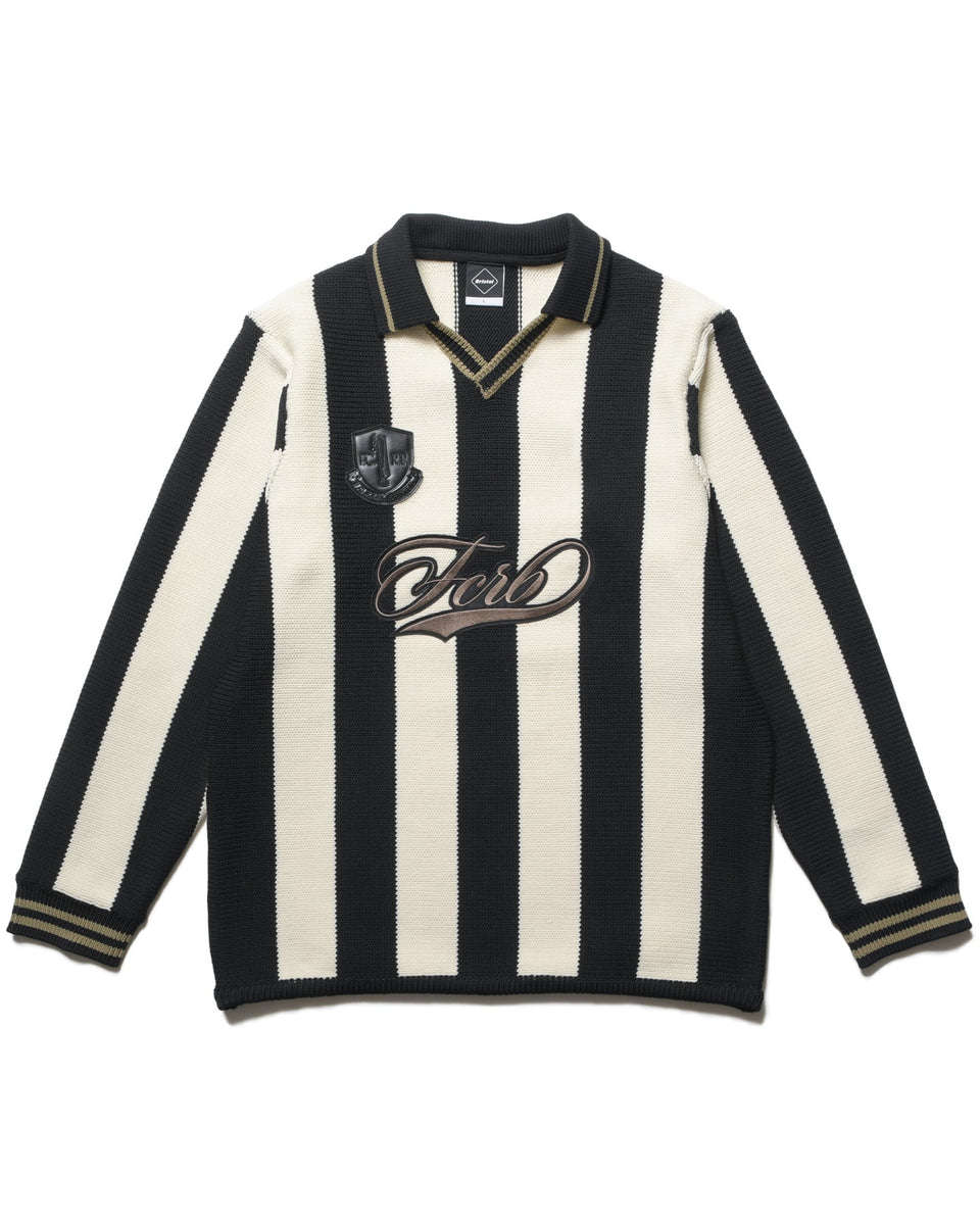 F.C.Real Bristol 25A/W STRIPE KNIT SHIRT [ FCRB-252086 ] – cotwohk