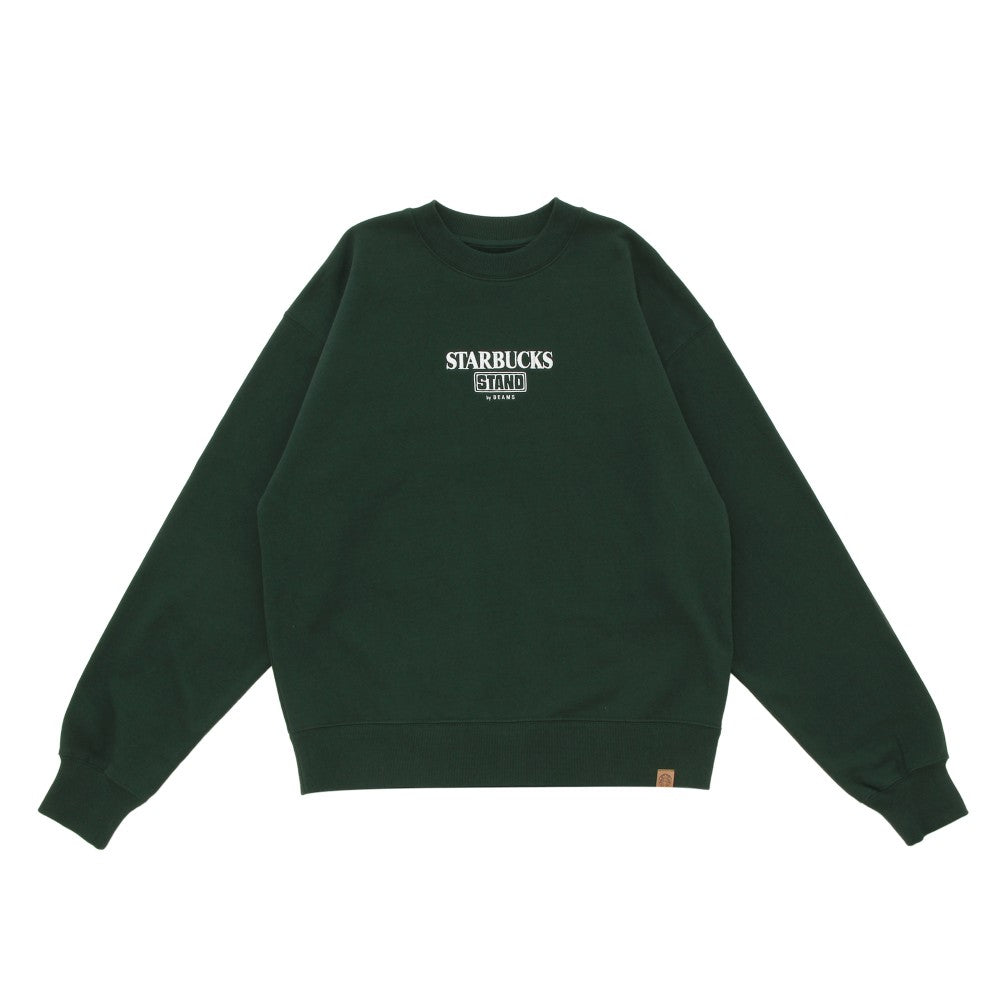 STARBUCKS STAND by BEAMS Logo Crew Sweatshirt – cotwohk
