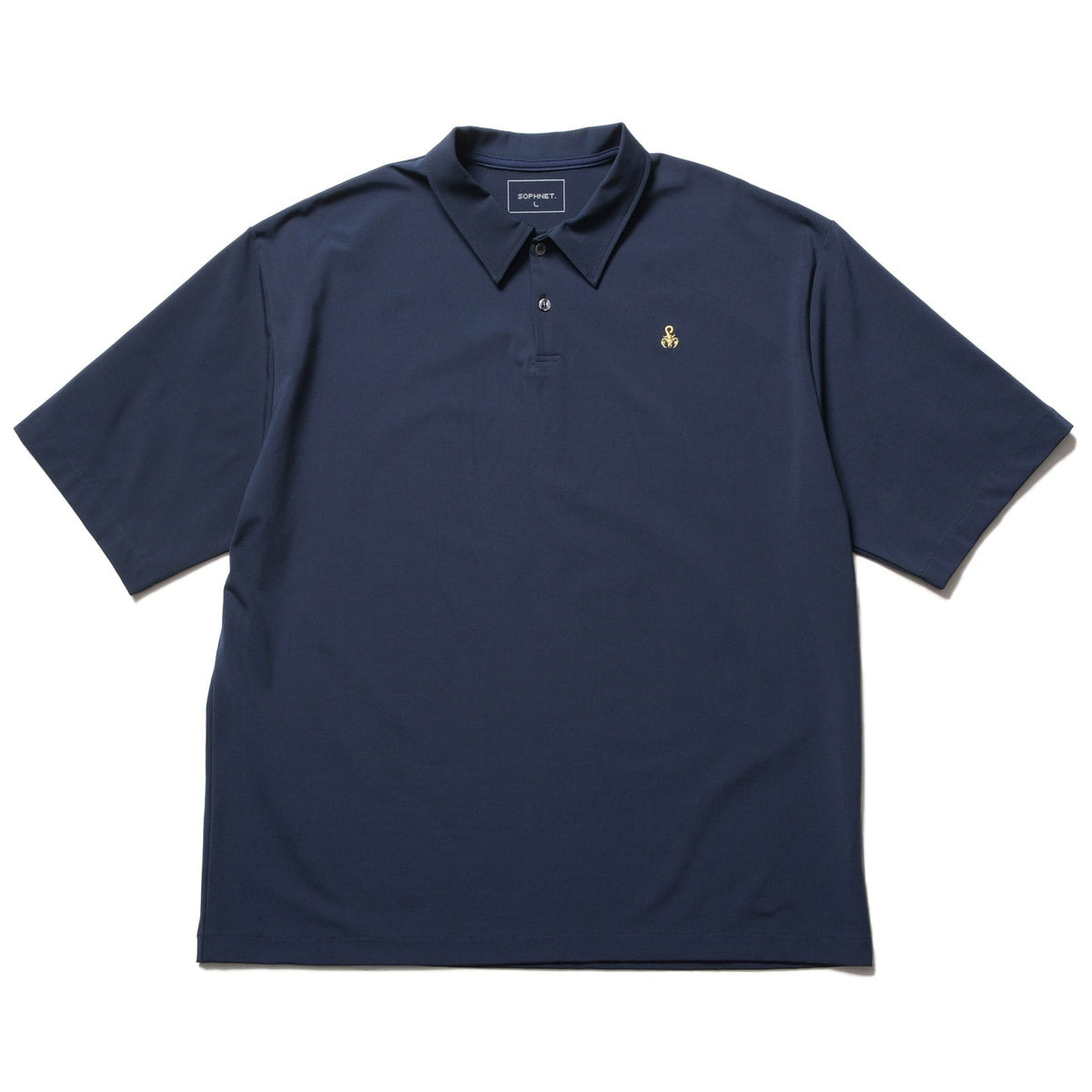 4WAY STRETCH OVERSIZED POLO – TIME AFTER TIME