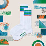 JAPAN Convenience Store Line Socks [ Unisex ] [ FUJI ROCK'23 ]
