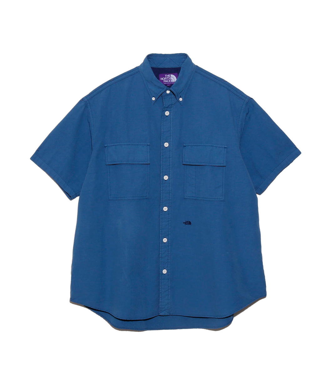 THE NORTH FACE PURPLE LABEL Button Down Field S S Shirt NT3416N cotwohk