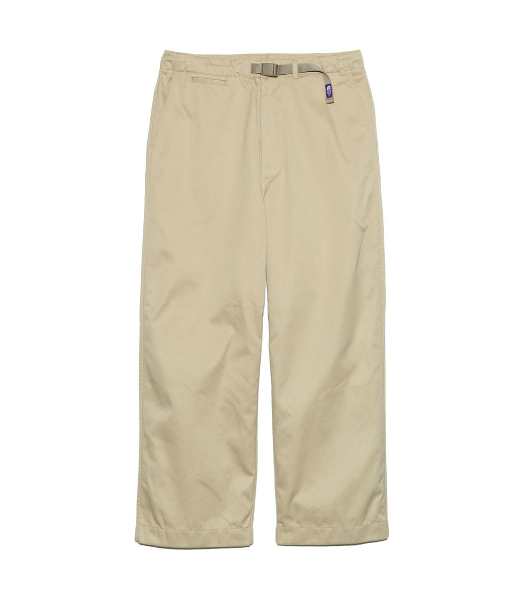 THE NORTH FACE PURPLE LABEL Chino Wide Tapered Field Pants