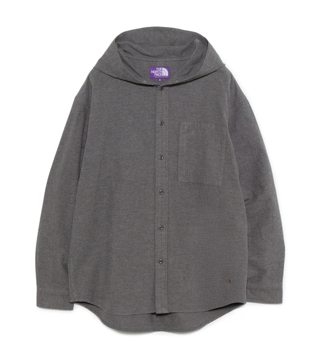 THE NORTH FACE PURPLE LABEL Flannel Mountain Hooded Shirt