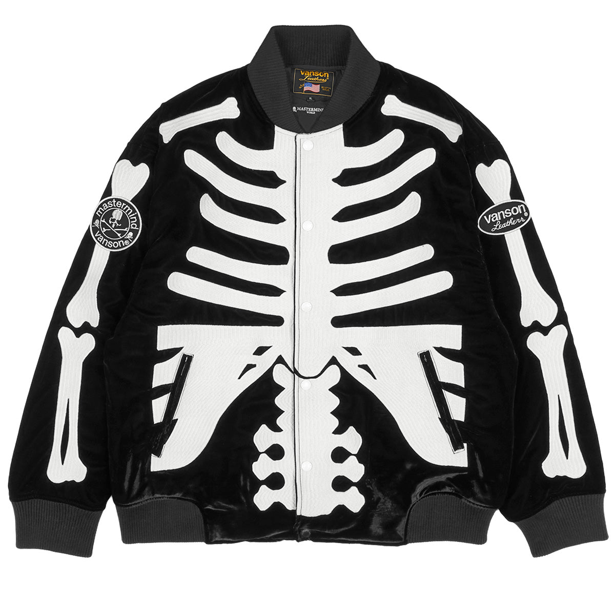 MASTERMIND WORLD x VANSON BONES BOMBER JACKET – cotwohk