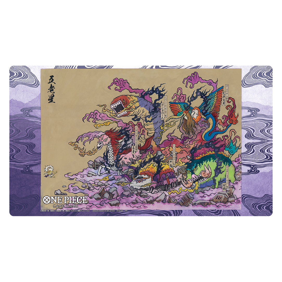 ONE PIECE BASE SHOP CARD GAME Playmat Vol.2 - Five Elders - – cotwohk