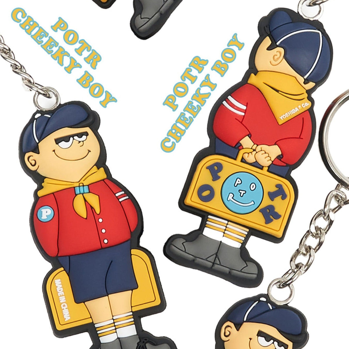 PORTER POTR Shop Limited “POTR CHEEKY BOY” Key Charm – cotwohk