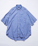 NAUTICA ( JAPAN ) Faded S/S Shirt (Broadcloth Stripes)
