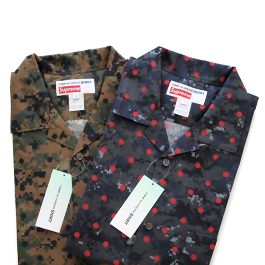 COMME des GARCONS SHIRT x Supreme Loop Collar Shirt – cotwohk