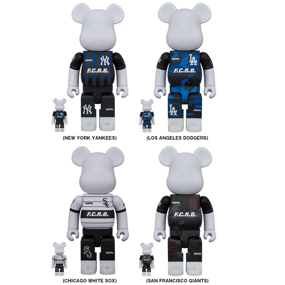 BE@RBRICK F.C.R.B.×MLB 100％&400% 新品未開封 F.C.R.B. x BE@RBRICK MLB 100% & 400% [ FCRB-212123 ] – cotwohk