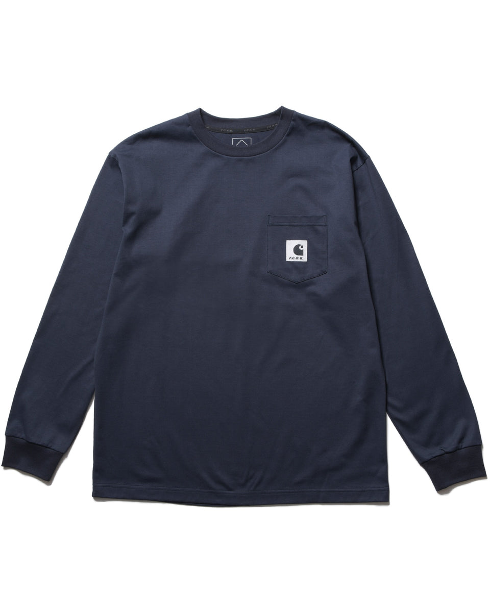 F.C.Real Bristol 26S/S Carhartt WIP L/S POCKET TEE [ FCRB-260127