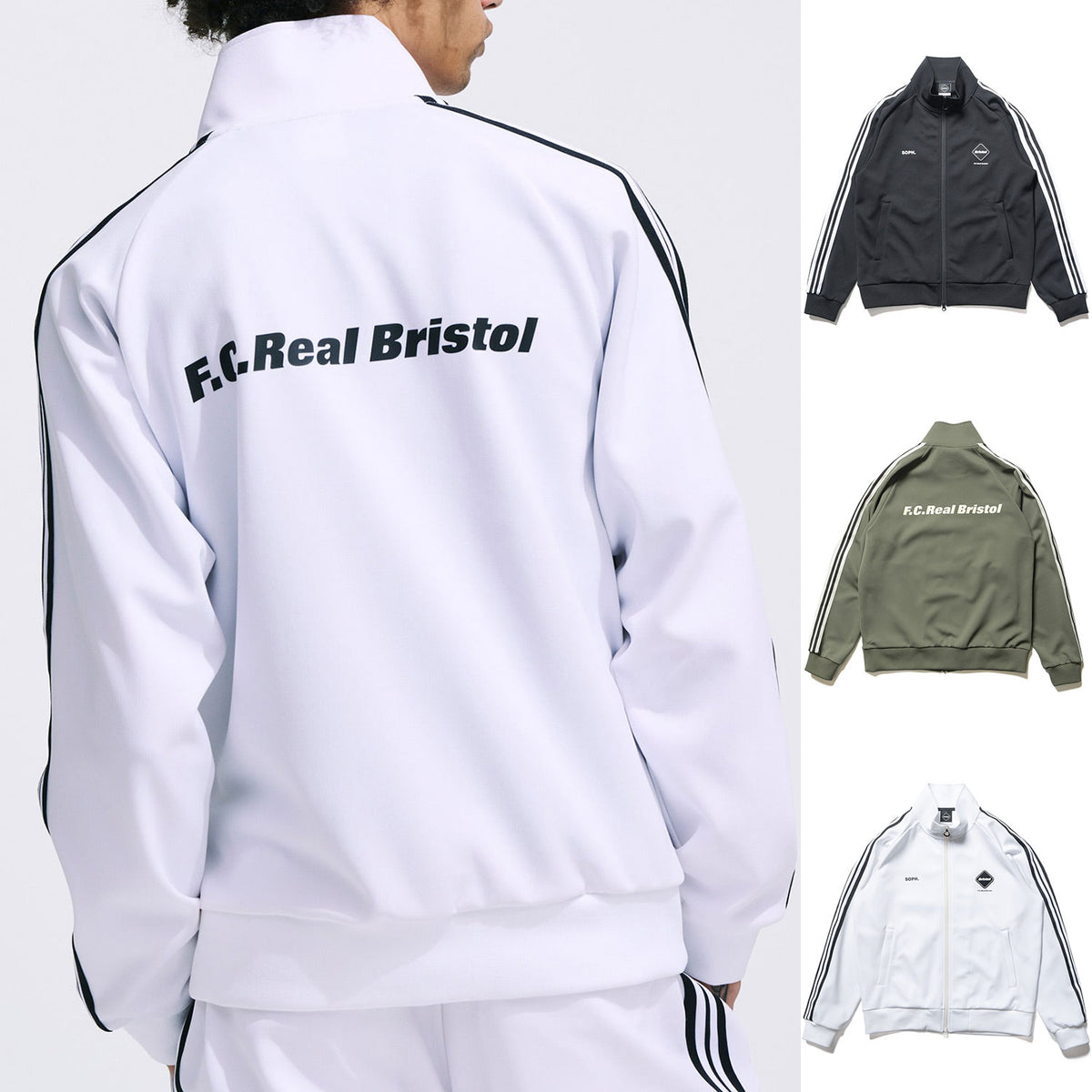 F.C.Real Bristol 24S/S TRAINING TRACK JACKET [ FCRB-240012 ]