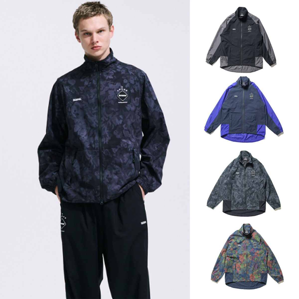 F.C.Real Bristol 24S/S LONG TAIL PRACTICE JACKET [ FCRB-240017 ]