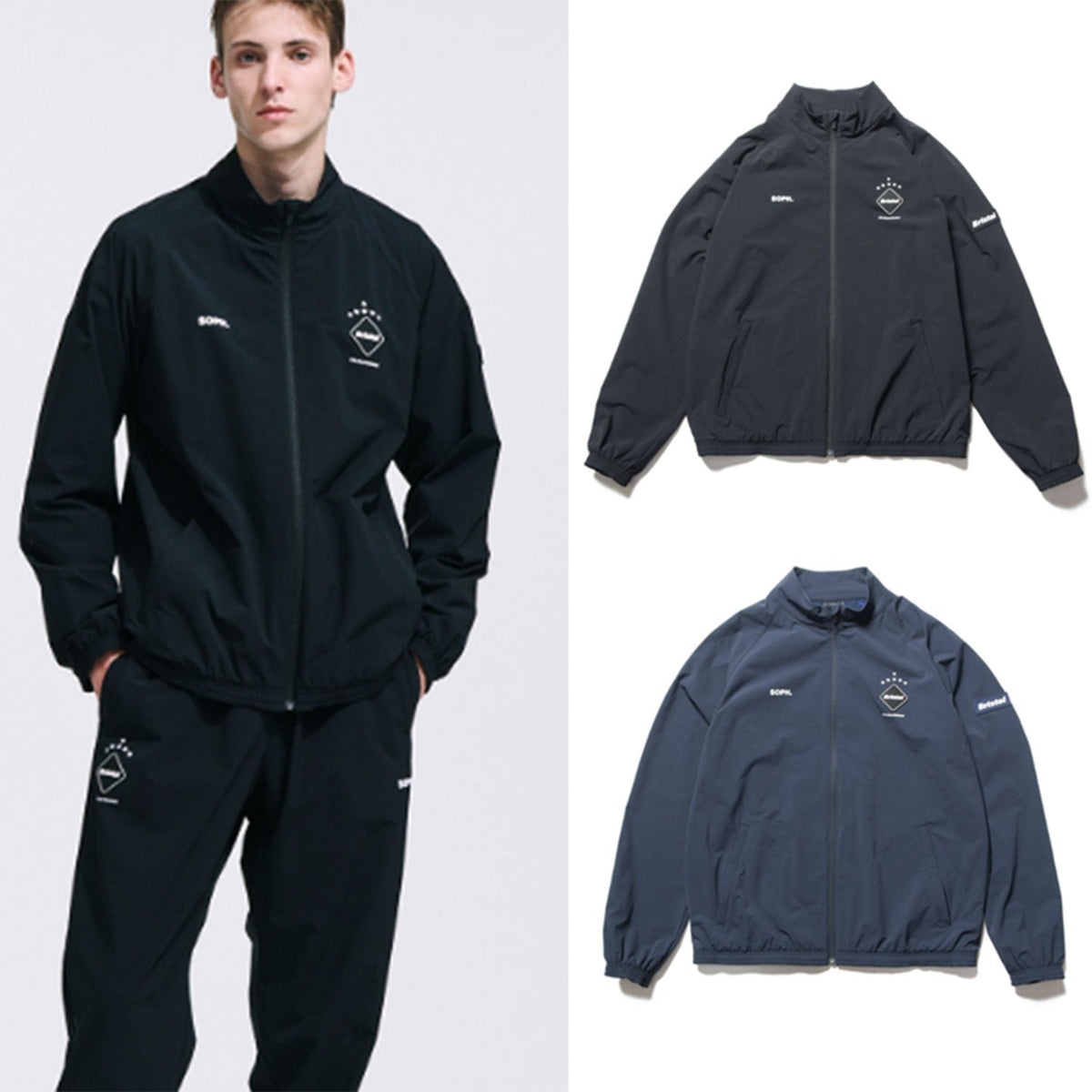 F.C.Real Bristol 24S/S TEAM TRACK JACKET [ FCRB-240019 ]