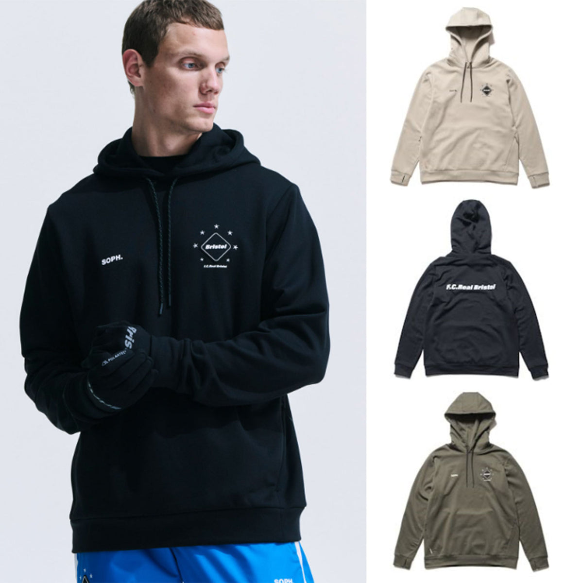 F.C.Real Bristol 24A/W POLARTEC POWER STRETCH TRAINING