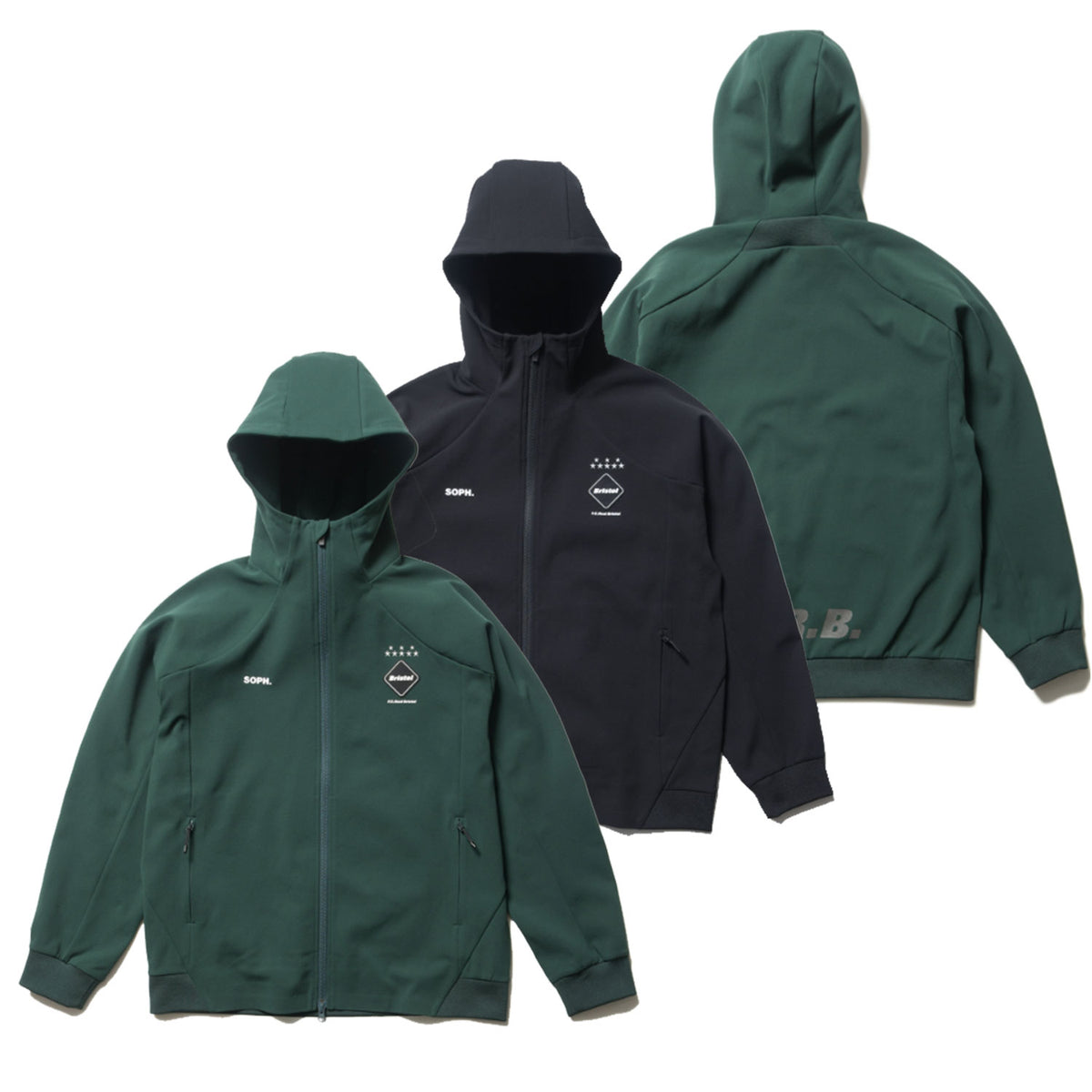 F.C.Real Bristol 25S/S PDK HOODED JACKET [ FCRB-250031