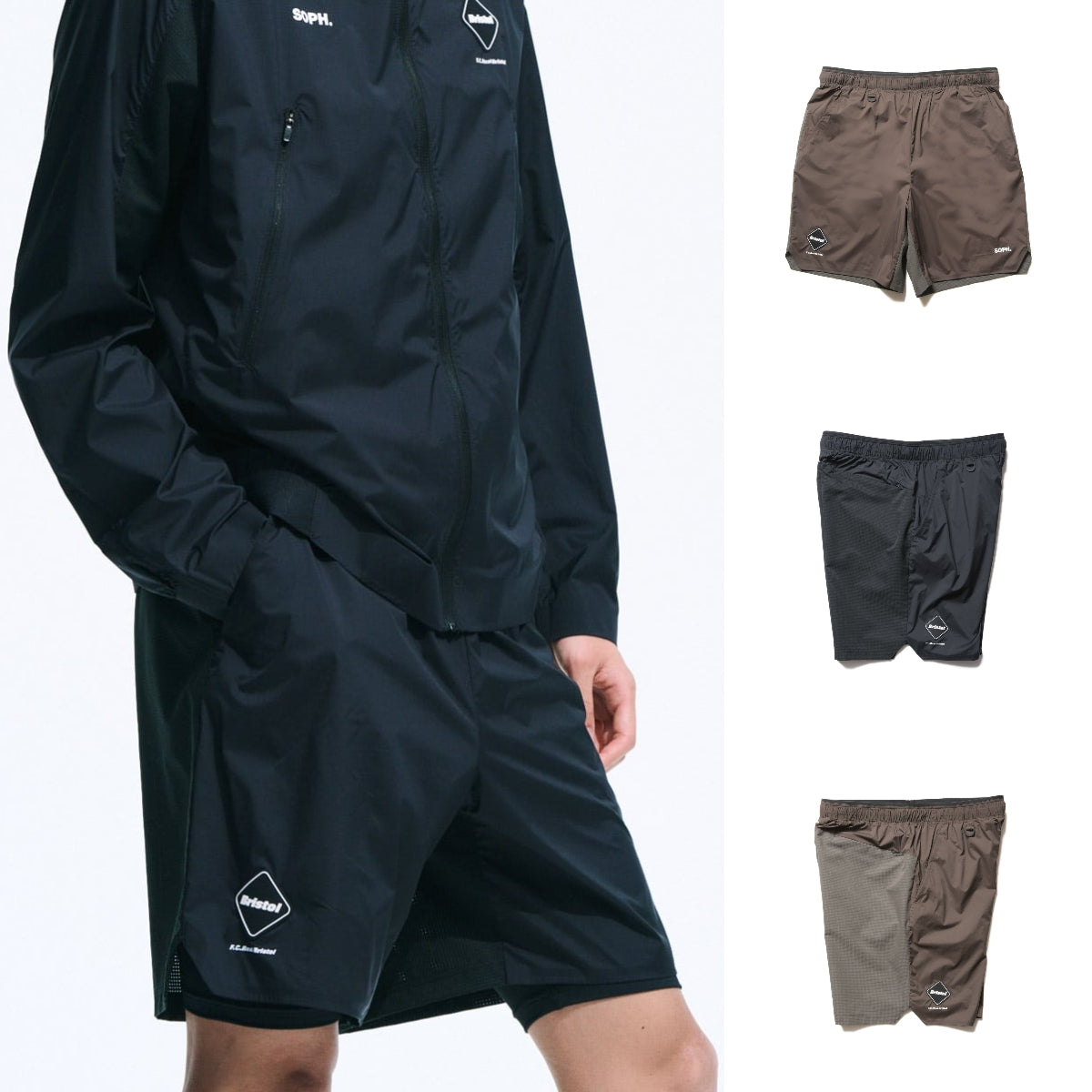 F.C.Real Bristol 25A/W LIGHT WEIGHT BREATHABLE SHORTS [ FCRB