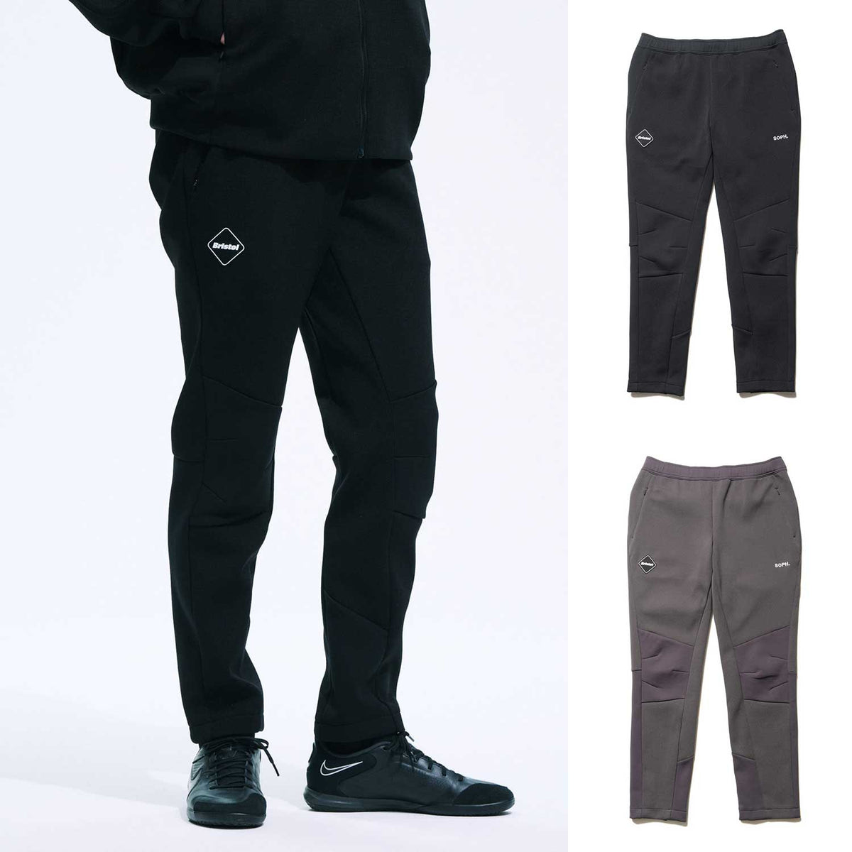 FCRB-25AW-QUARTER-KNIT-PANTS-