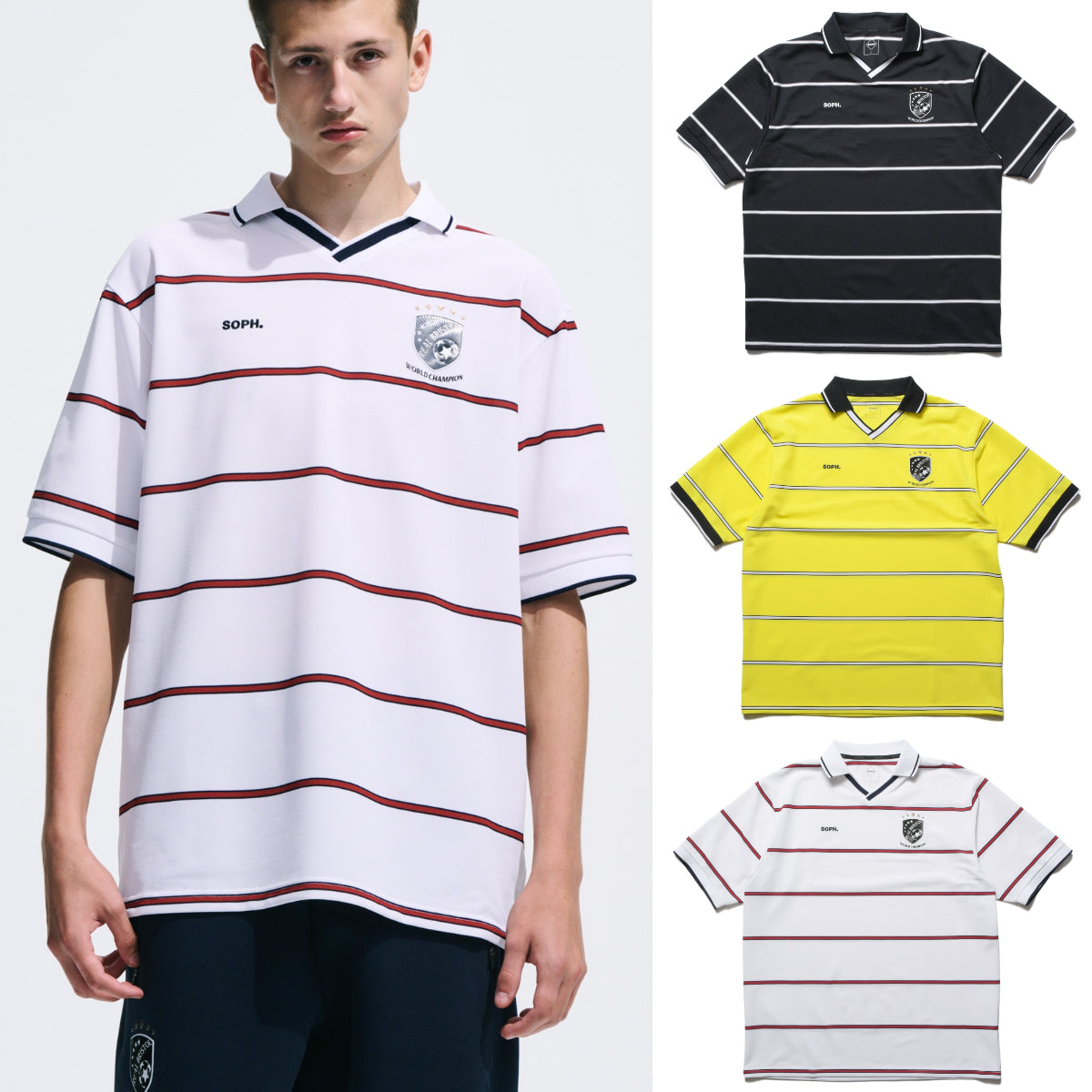 F.C.Real Bristol 26S/S CHAMPIONS BORDER S/S GAME SHIRT [ FCRB