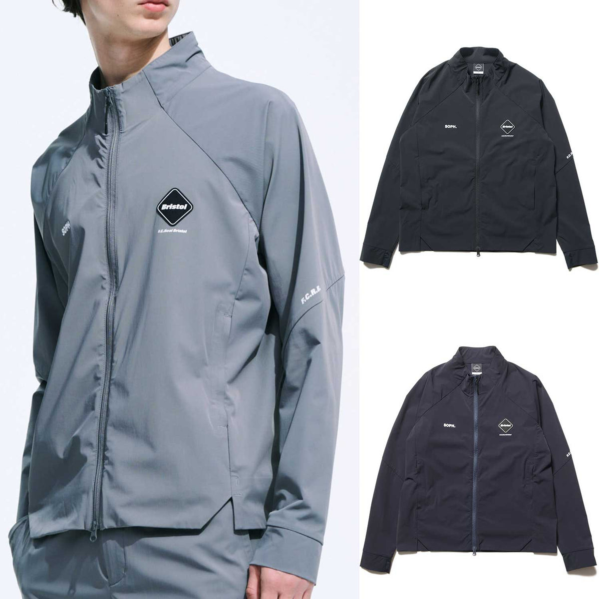 Bristol F.C. Real Bristol ウェア M F.C.Real Bristol 25A/W 4WAY STRETCH TRACK JACKET [ FCRB-252008