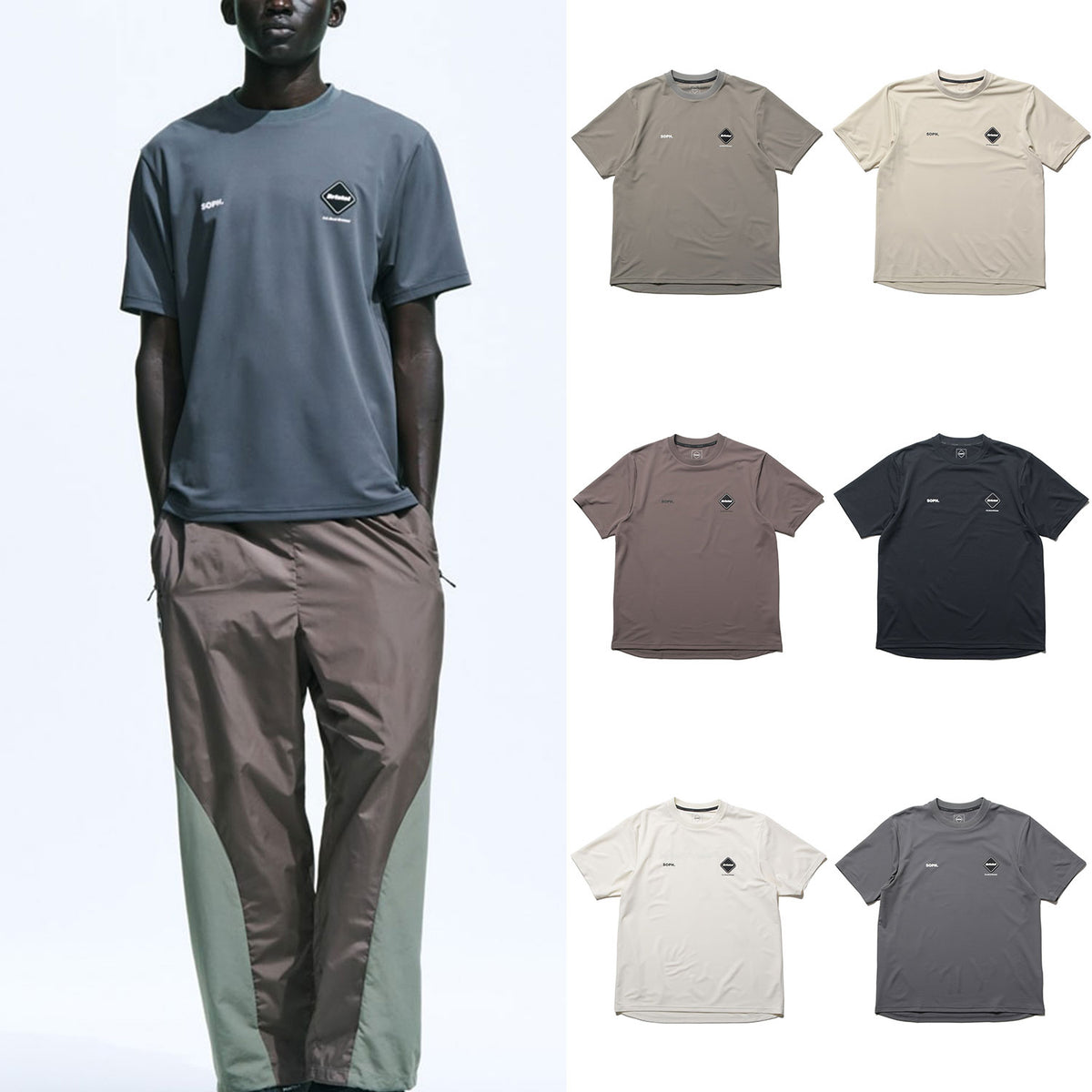F.C.Real Bristol 25S/S AUTHENTIC LOGO S/S TEAM TOP [ FCRB F.C.Real Bristol 25S/S AUTHENTIC LOGO S/S TEAM TOP [ FCRB