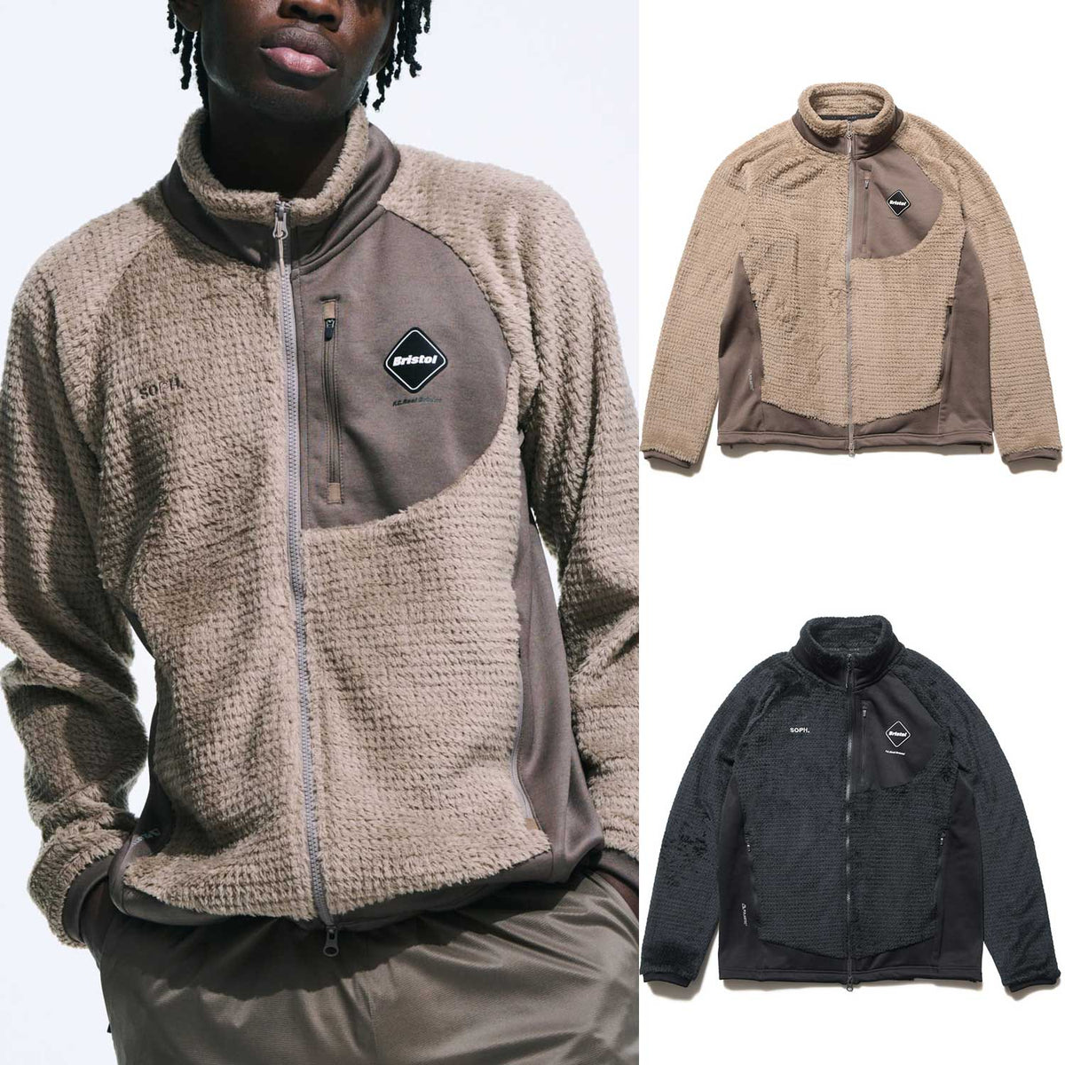 F.C.Real Bristol 25A/W HYBRID FLEECE BLOUSON [ FCRB-252026 ] – cotwohk