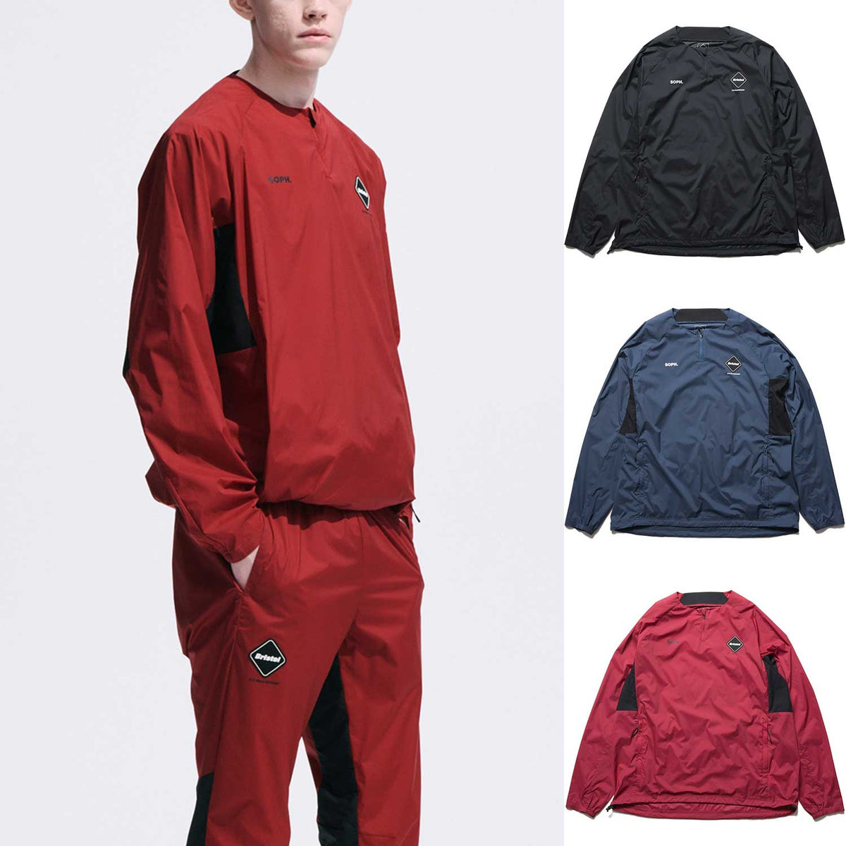 F.C.Real Bristol 26S/S LIGHT WEIGHT BREATHABLE PACKABLE PISTE