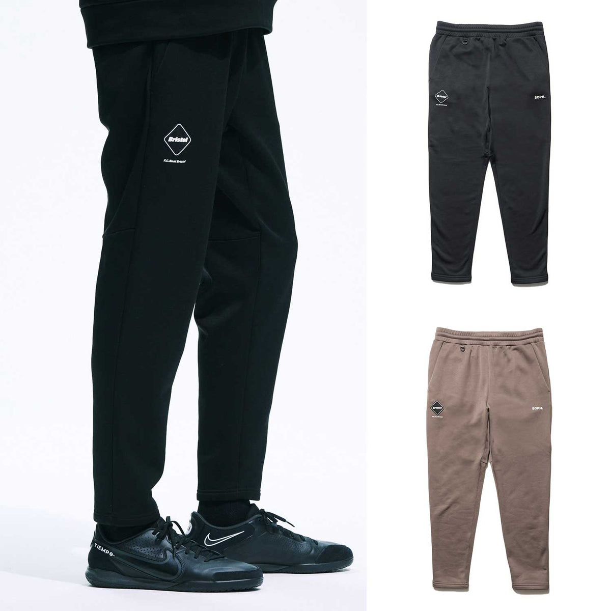 F.C.Real Bristol 25A/W STRETCH FLEECE TRAINING PANTS [ FCRB-252033