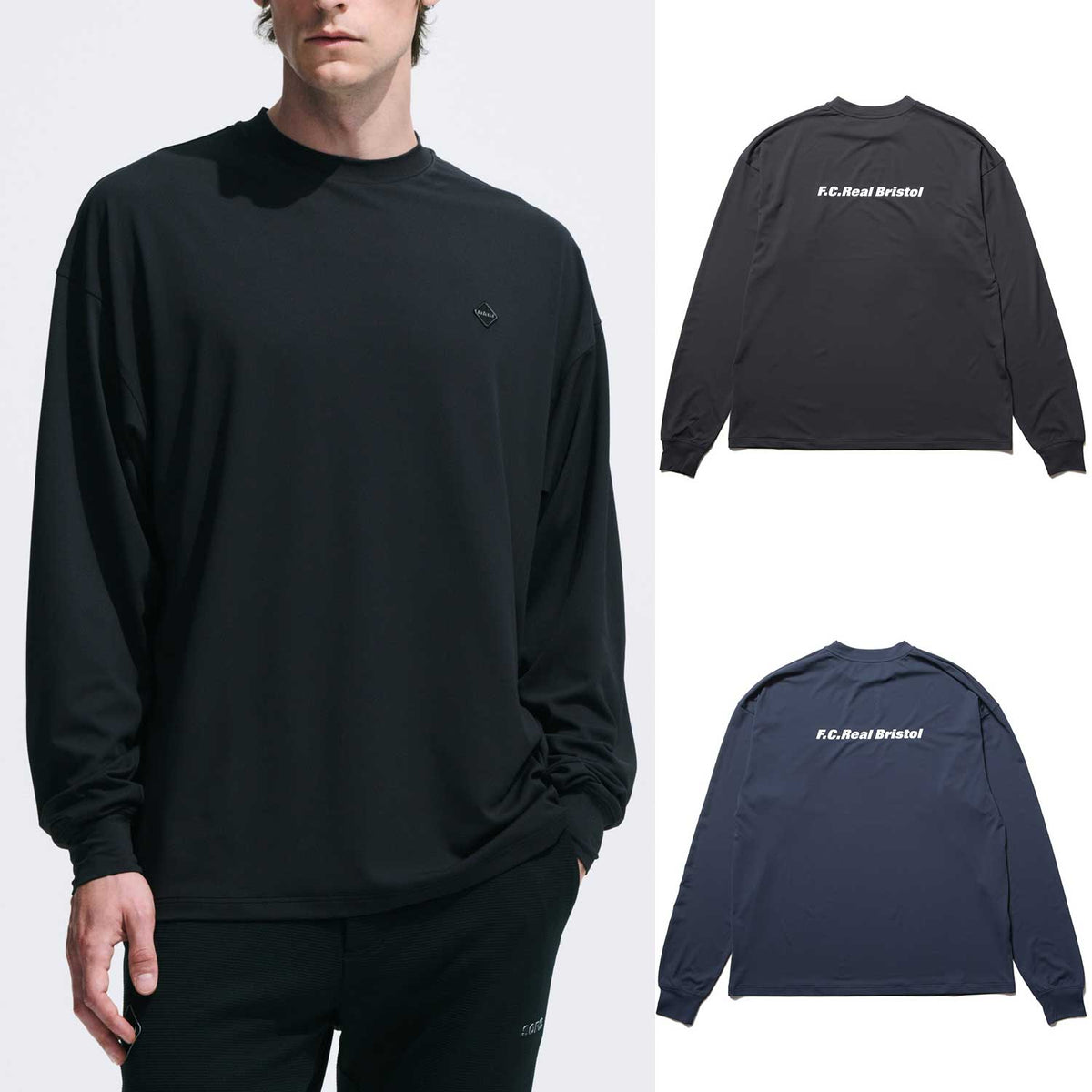 トップス XL 送料無料 FCRB 26SS 5-STAR L/S TEE WHITE