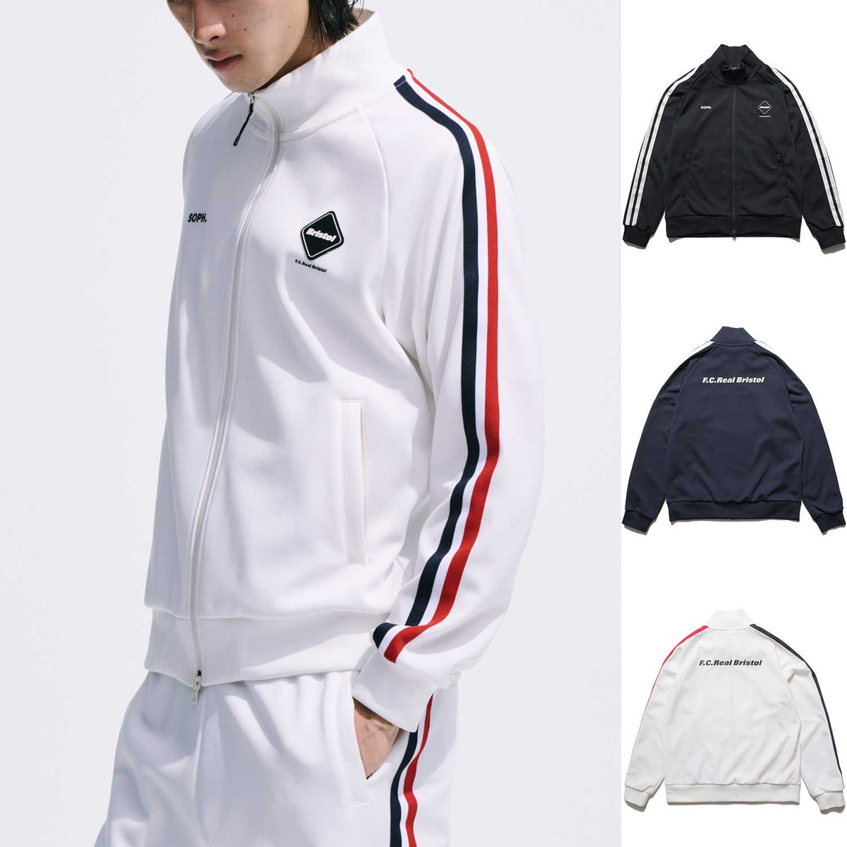 F.C.Real Bristol 26S/S TRAINING TRACK JACKET [ FCRB-260061 ] – cotwohk