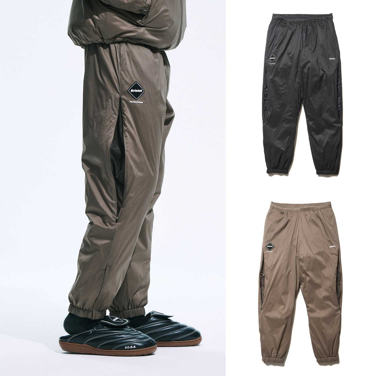 F.C.Real Bristol 25A/W VENTILATION PUFFER PANTS [ FCRB-252042
