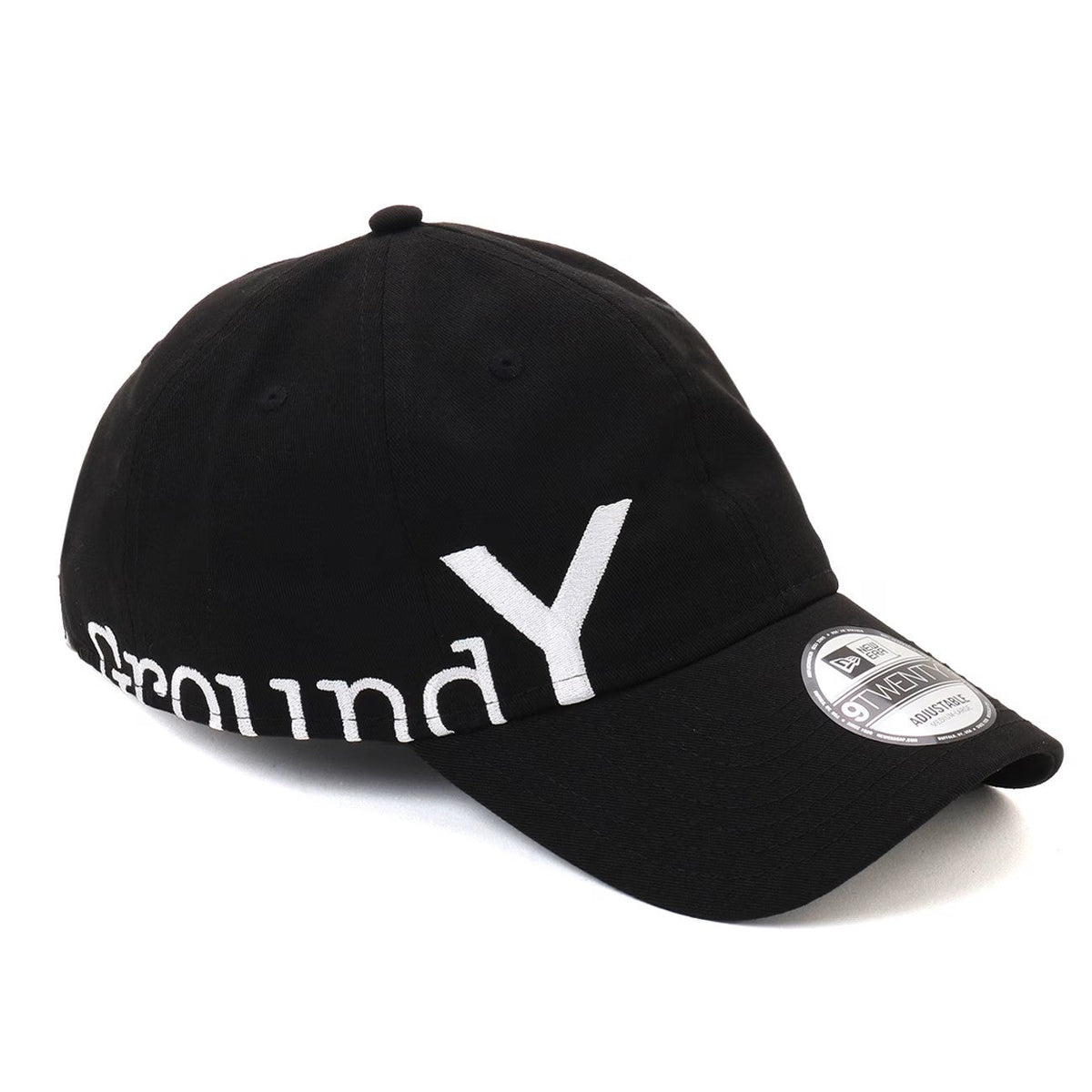 Yohji Yamamoto x NEW ERA  CAP 【XLL (06)】 Yohji Yamamoto Ground Y x NEW ERA SIDE LOGO CAP – cotwohk