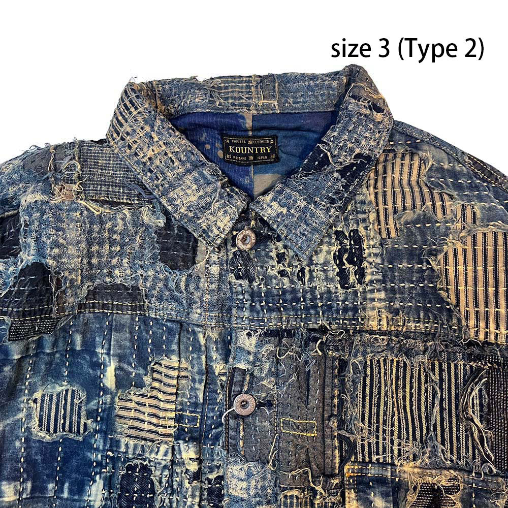 KAPITAL BORO SPRING 1ST JKT [ EK-1549LJB ] [ Indigo - size 3