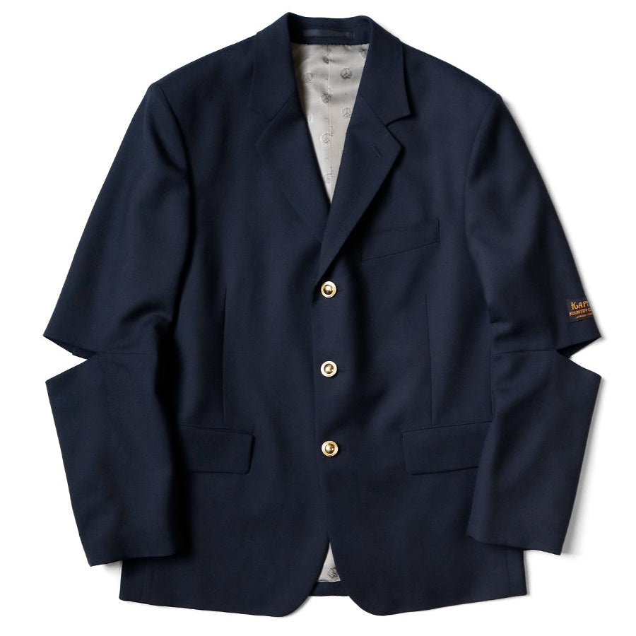 KAPITAL Spring Wool Surge Cutout Elbow JKT [ K2502LJ831